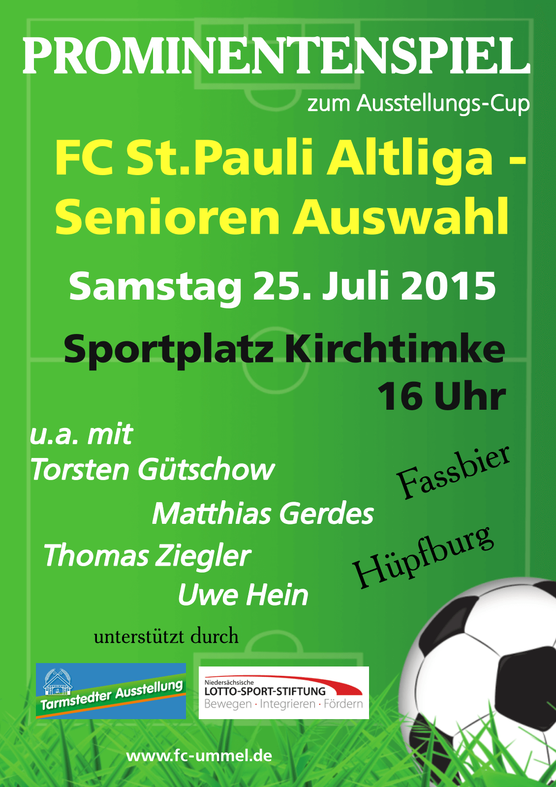 Attraktive Fußball-Sportwoche rund um den Ausstellungs-Cup in Kirchtimke